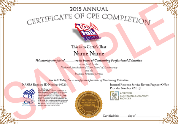 cpe certificate template